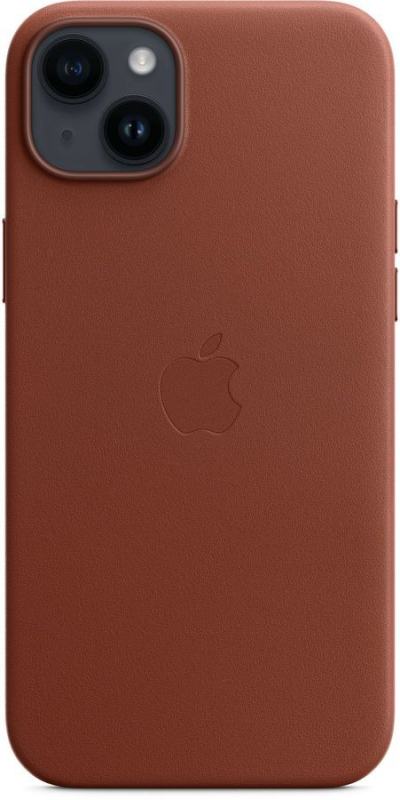 Купить  Apple iPhone 14 Plus Leather Case with MagSafe, umber (MPPD3FE-A)-1.jpg